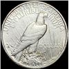 Image 2 : 1921 Silver Peace Dollar CLOSELY UNCIRCULATED