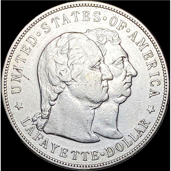 1900 Silver Lafayette Dollar NEARLY UNCIRCULATED