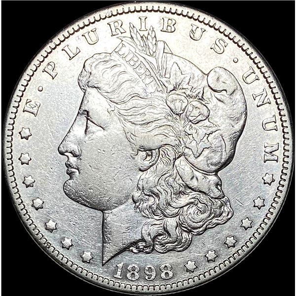 1898-S Silver Morgan Dollar CLOSELY UNCIRCULATED