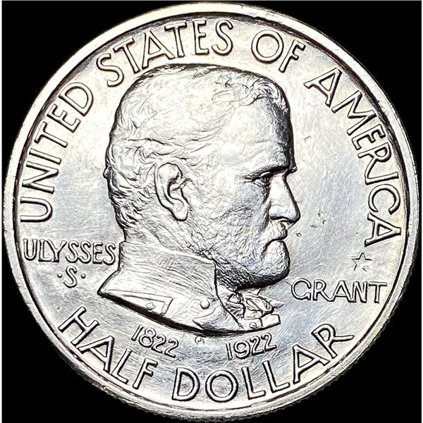1922 Grant STAR Silver Half Dollar UNC