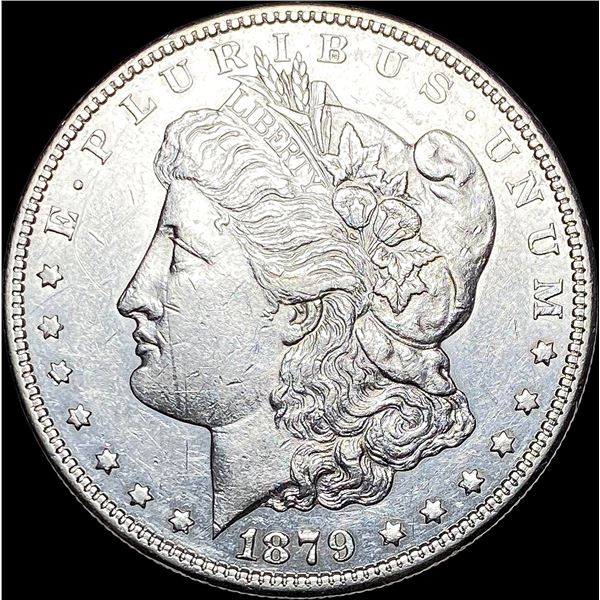 1879-S REV 78 Silver Morgan Dollar NEARLY UNCIRCULATED