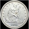 Image 1 : 1876 Seated Liberty Quarter Dollar CLOSELY UNCIRCULATED