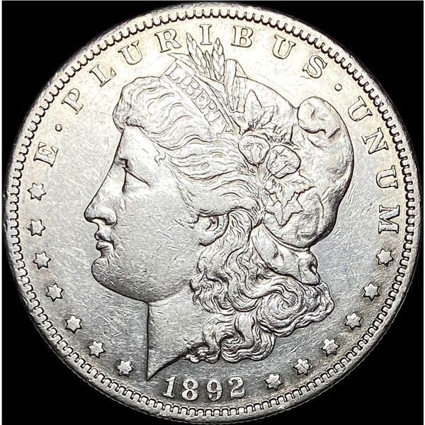 1892-S Silver Morgan Dollar NEARLY UNCIRCULATED