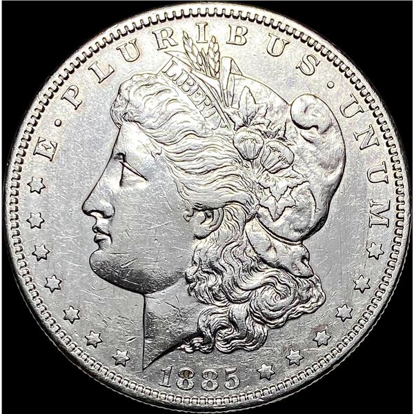 1885-S Silver Morgan Dollar CLOSELY UNCIRCULATED