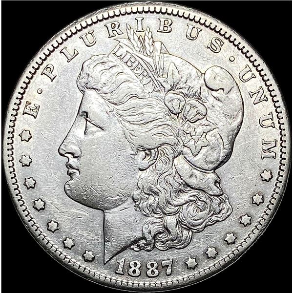 1887-S Silver Morgan Dollar CLOSELY UNCIRCULATED