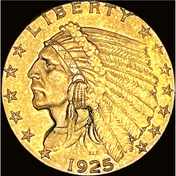 1925-D $2.50 Gold Quarter Eagle UNCIRCULATED