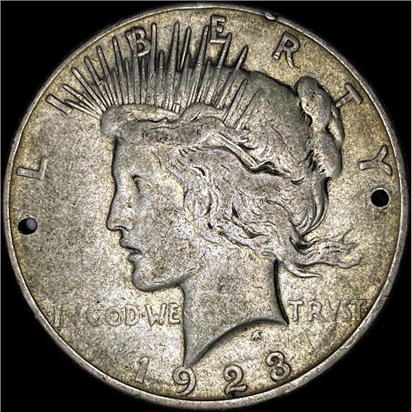 1923-D Silver Peace Dollar LIGHTLY CIRCULATED
