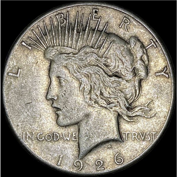 1926-S Silver Peace Dollar LIGHTLY CIRCULATED
