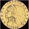 Image 1 : 1928 $2.50 Gold Quarter Eagle CLOSELY UNCIRCULATED