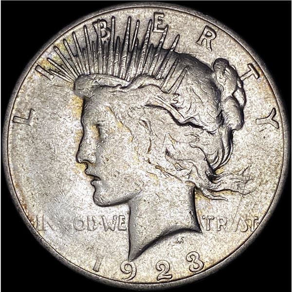 1923-S Silver Peace Dollar LIGHTLY CIRCULATED