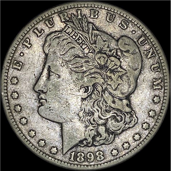 1898-S Morgan Silver Dollar LIGHTLY CIRCULATED