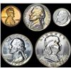 Image 1 : 1954 U.S. Proof Set 1C-50C CHOICE PROOF