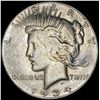 1934-S Silver Peace Dollar ABOUT UNCIRCULATED