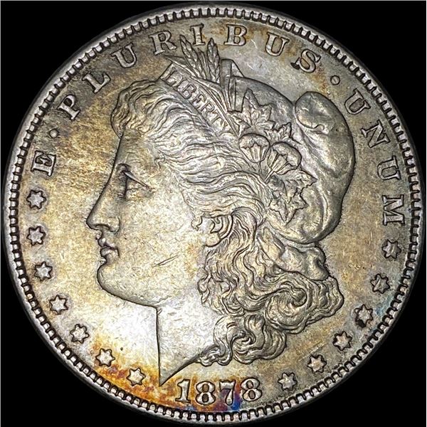 1878 Morgan Silver Dollar CLOSELY UNCIRCULATED