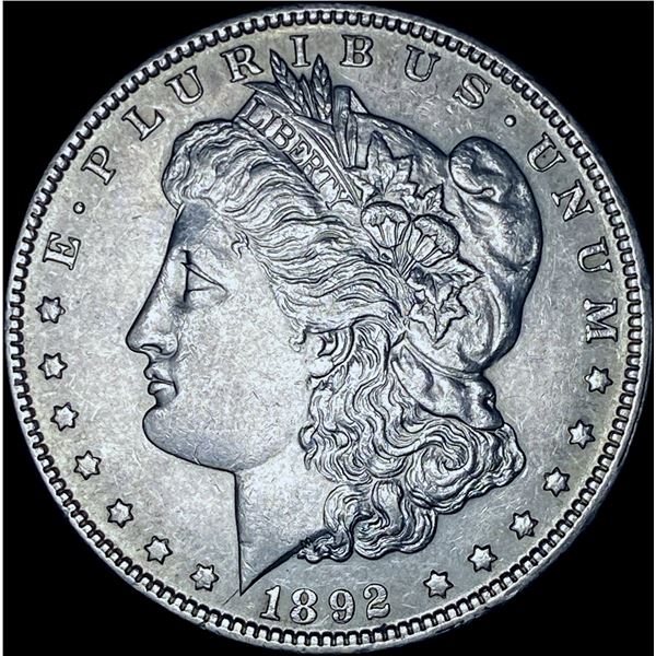 1892 Morgan Silver Dollar CHOICE AU