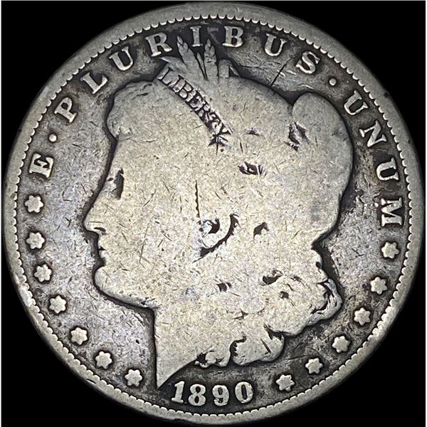 1890-CC Morgan Silver Dollar NICELY CIRCULATED