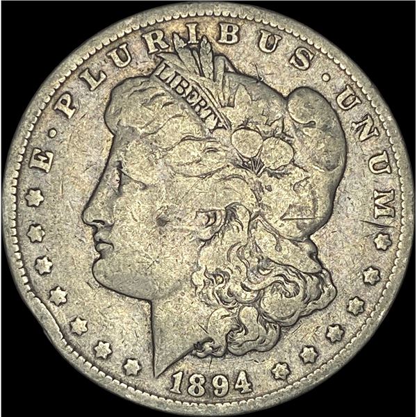 1894-O Morgan Silver Dollar NEARLY UNCIRCULATED
