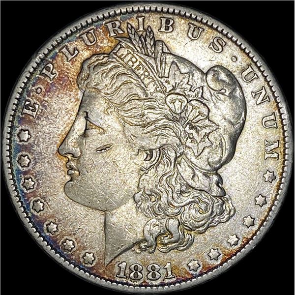 1881 Morgan Silver Dollar CLOSELY UNCIRCULATED