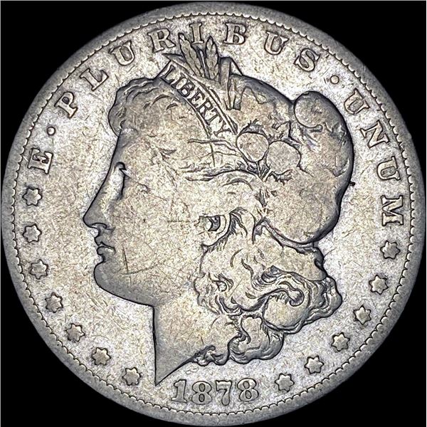 1878-CC Morgan Silver Dollar NICELY CIRCULATED
