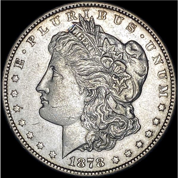 1878-CC Morgan Silver Dollar CLOSELY UNCIRCULATED