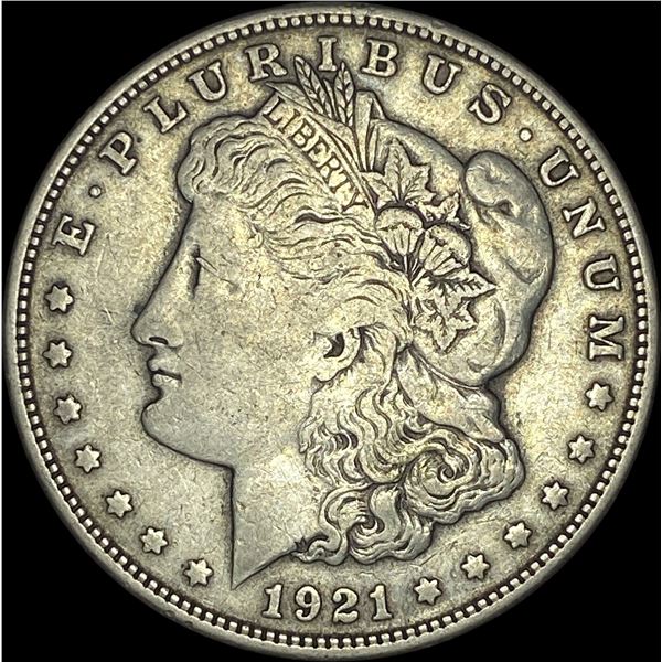 1921-S Morgan Silver Dollar NEARLY UNCIRCULATED