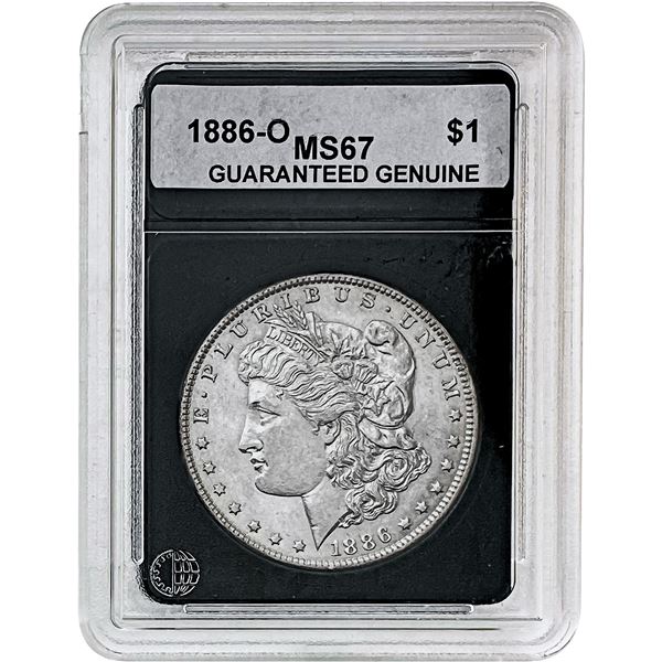 1886-O Morgan Silver Dollar MS67