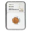 1944-S Wheat Cent NGC MS66 RD