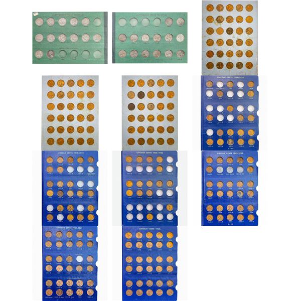 1909-1974 Lincoln Cents and Jefferson Nickel Lot [259 Coins]