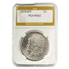 Image 1 : 1878 8TF Morgan Silver Dollar PGA MS62