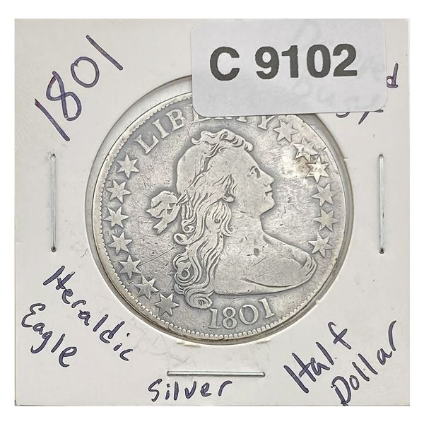 1801 Draped Bust Half Dollar