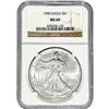 Image 6 : 1989-1994 GEM BU US Silver Eagle Lot [4 Coins] NGC MS69