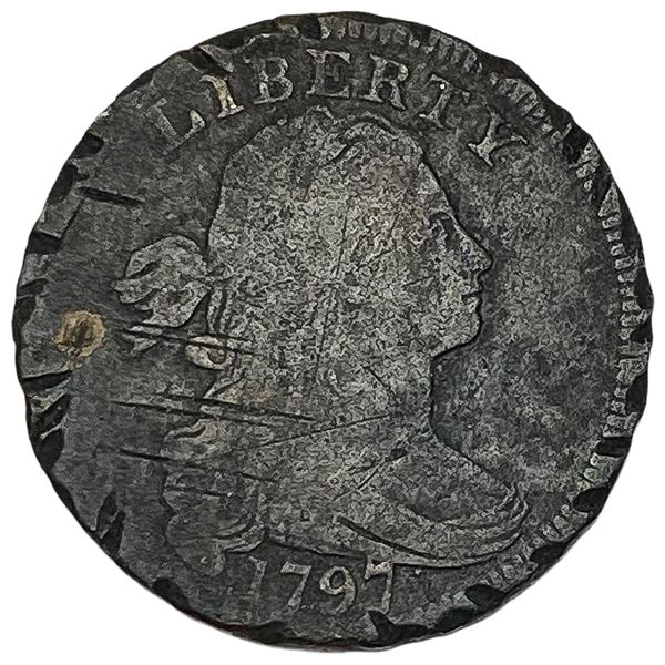 1797 Draped Bust Large Cent Avg Circ