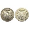 Image 2 : [2] 1890-CC Key Date Morgan Silver Dollar[2 Coins]