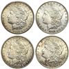 Image 1 : 1881-1883 UNC Morgan Silver Dollar Lot [4 Coins]