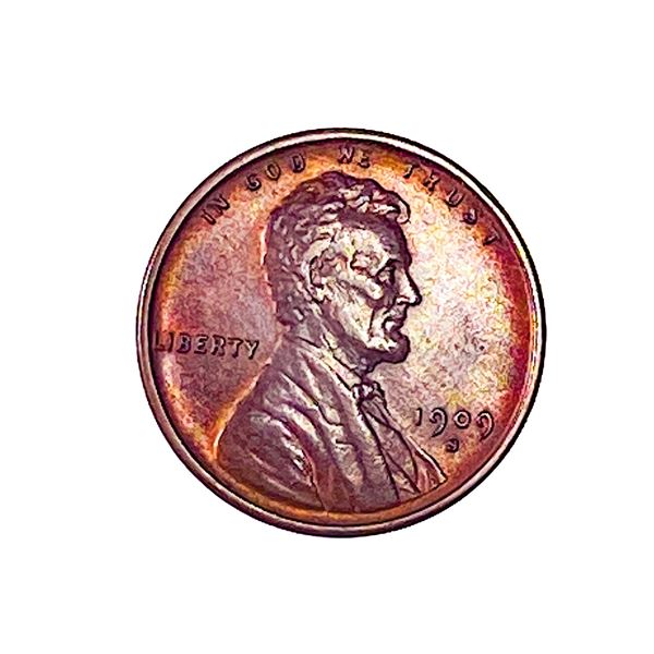 1909-S VDB Wheat Cent MS