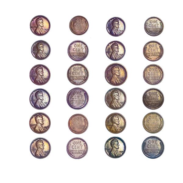 1919-1925 Better Date Lincoln Wheat Cent[12 Coins]