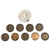 Image 1 : 1836-1928 Better Date US Type Coin Lot [10 Coins]