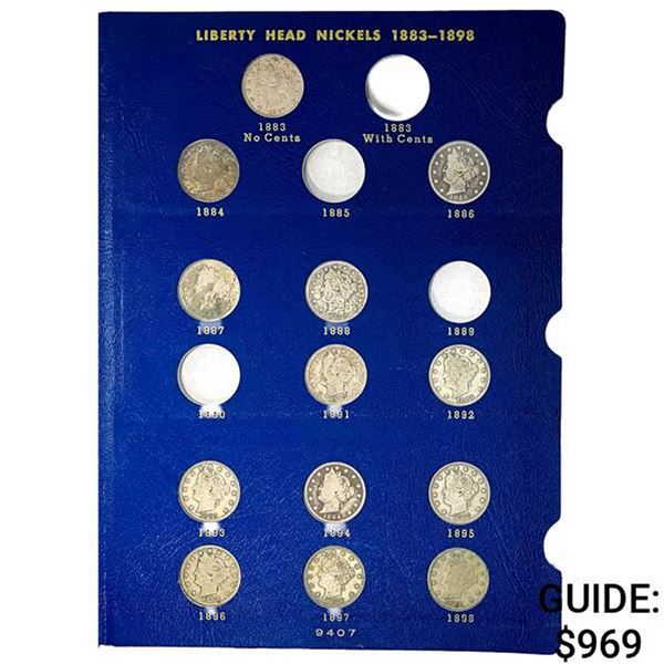1883-1912 Liberty Nickels Album [29] Coins
