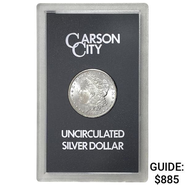 1884-CC Morgan Silver Dollar GSA UNCIRCULATED