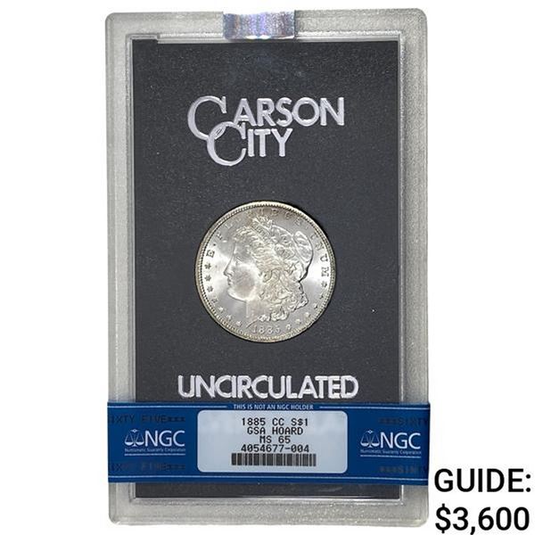 1885-CC Morgan Silver Dollar GSA UNCIRCULATED