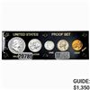 Image 1 : 1951 U.S. Proof Set 1C-50C