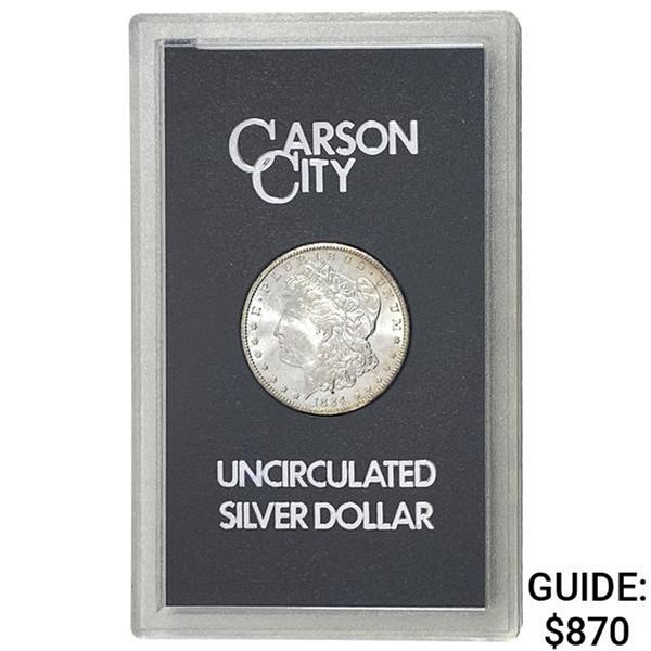 1884-CC Morgan Silver Dollar GSA UNCIRCULATED