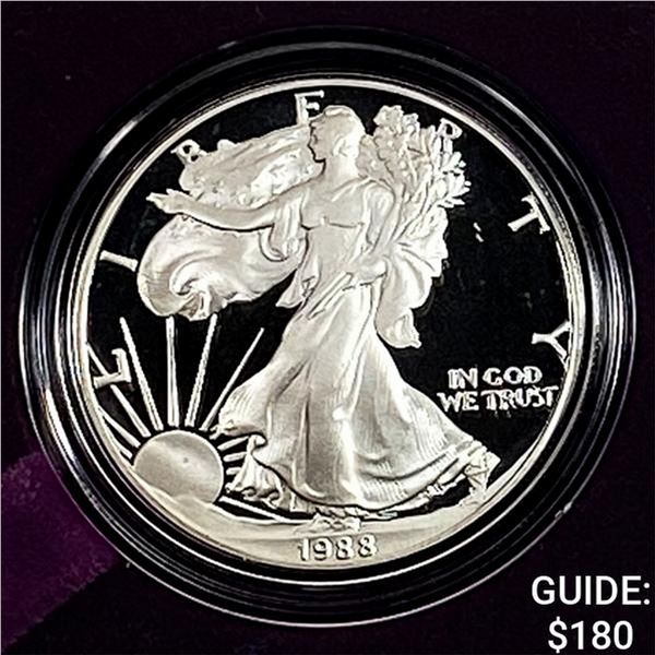 1988-S Silver Eagle Proof