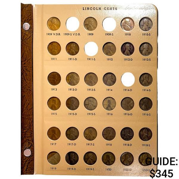 1909-1958 Lincoln Cents Album [130] Coins