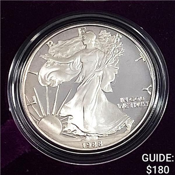1988-S Silver Eagle Proof