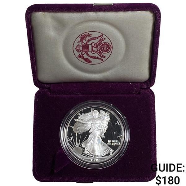 1990-S Silver Eagle Proof