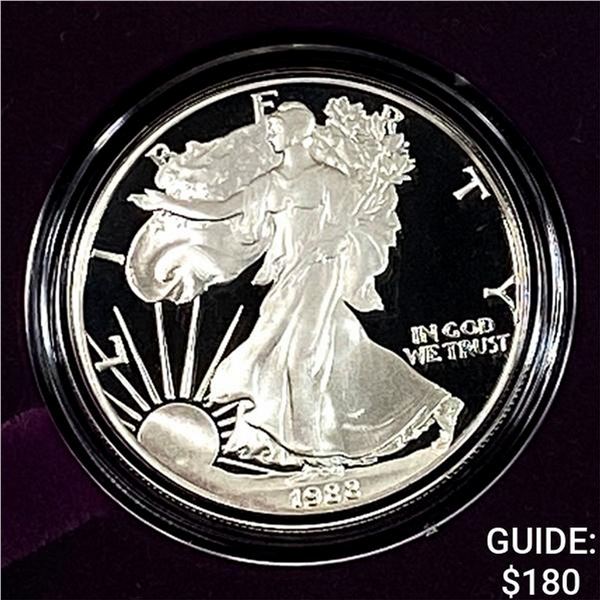 1988-S Silver Eagle Proof