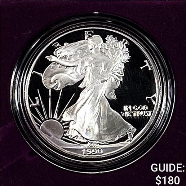 1990-S Silver Eagle Proof