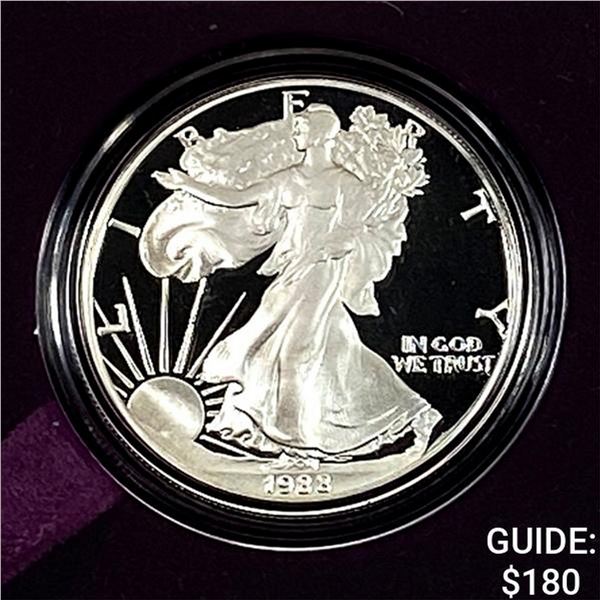 1988-S Silver Eagle Proof