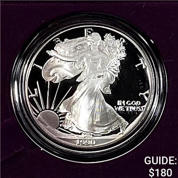 1990-S Silver Eagle Proof